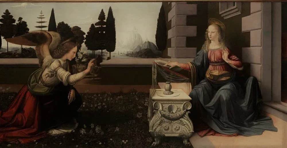 Annunciation_Leonardo_da_Vinci_1