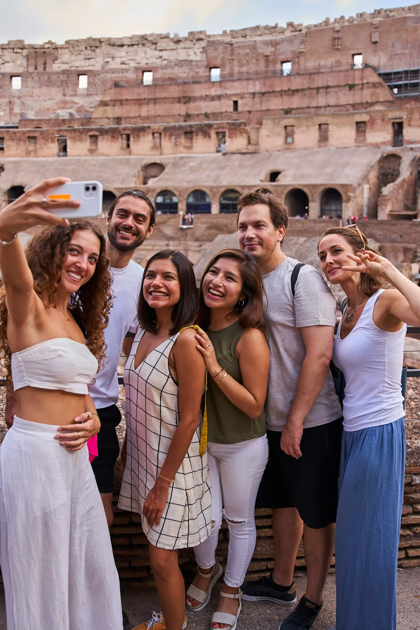 Colosseum tour selfie