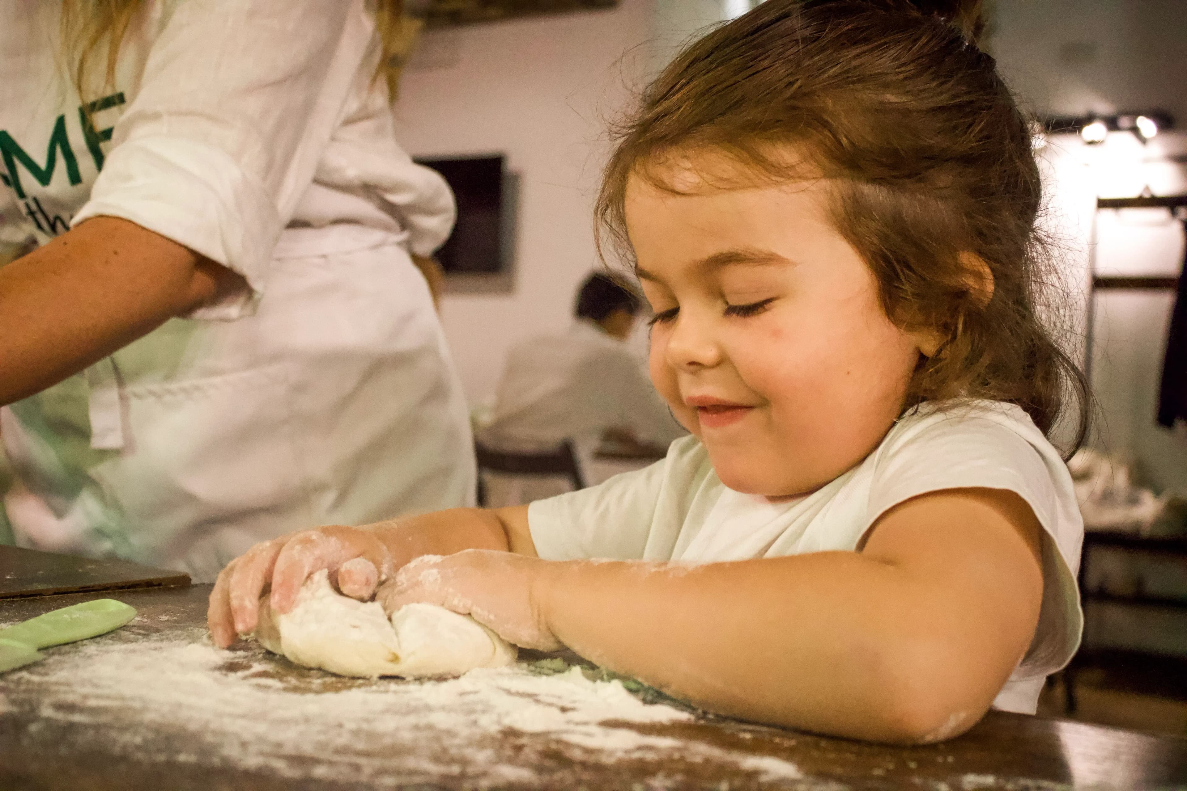 Kid kneading
