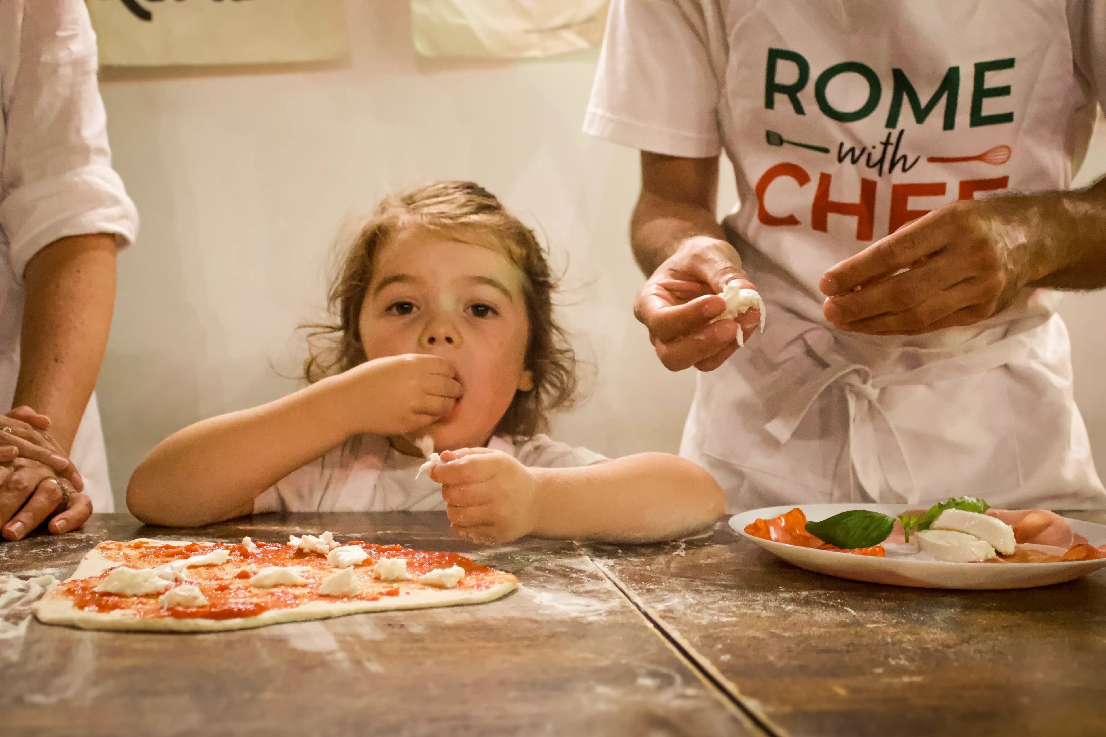 Kid eating