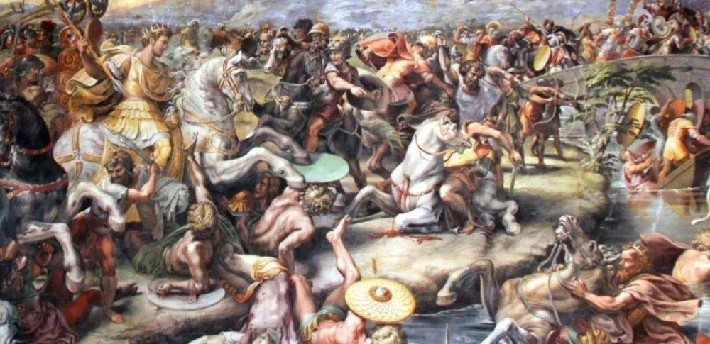 Battle_of_the_Milvian_Bridge_by_Giulio_Romano_1520