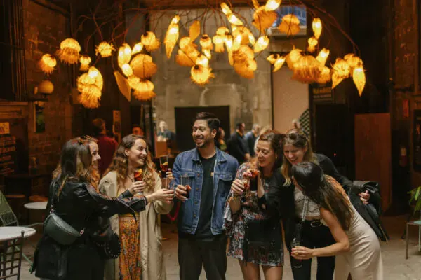 Group on a Barcelona Tipsy Tour