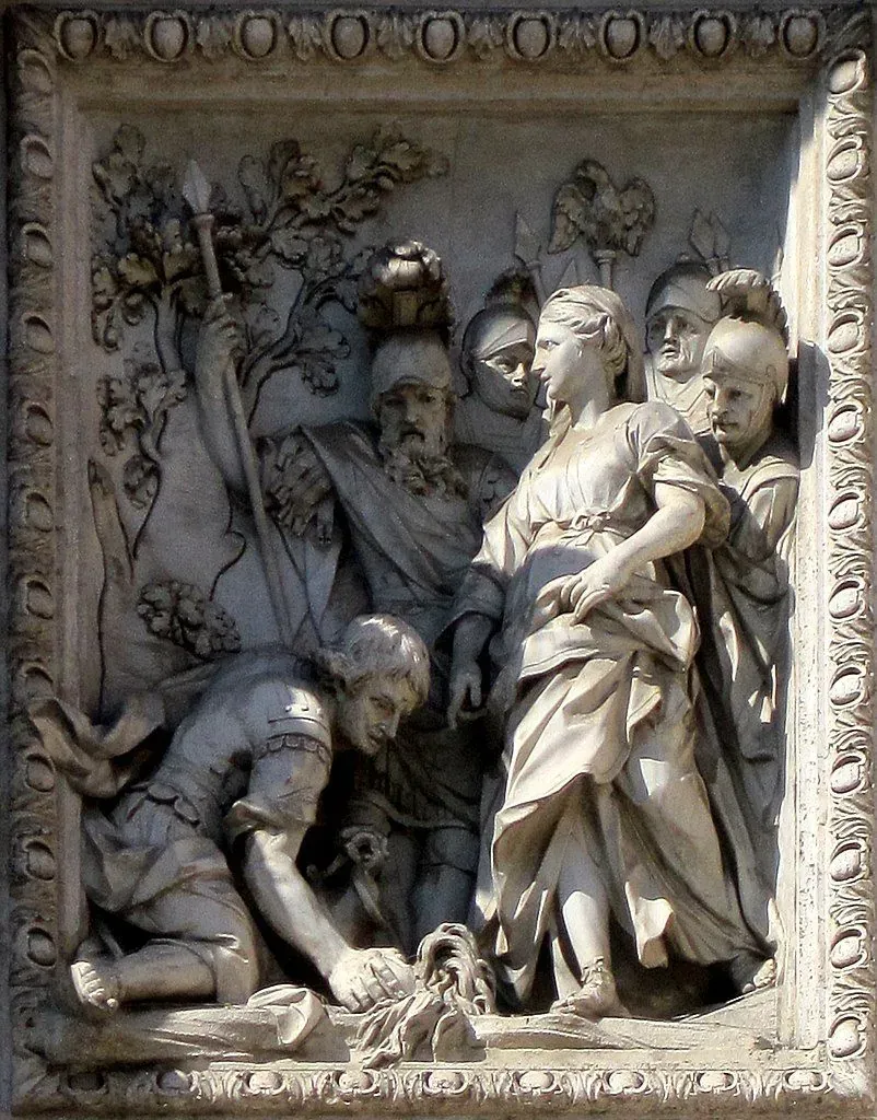 0_Andrea_Bergondi_-_La_vierge_et_les_soldats_-_Fontaine_de_Trevi_a_Rome_