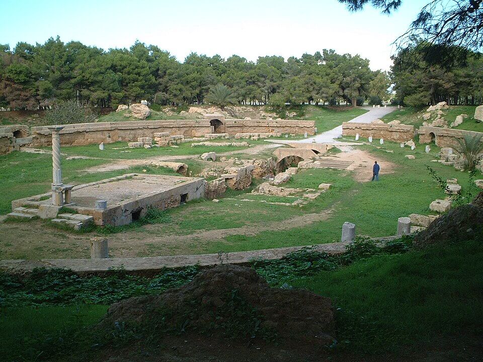 Carthage amphitheatre as it survives today