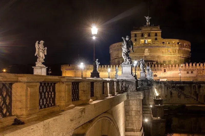 Castel-SantAngelo-at-Night