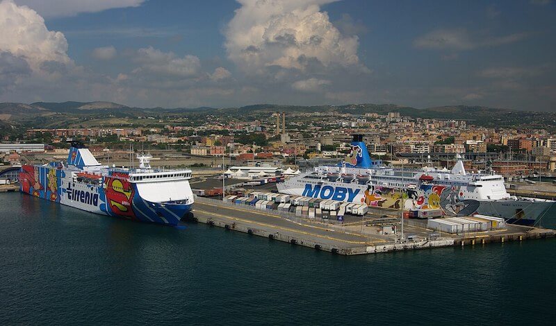 Civitavecchia port