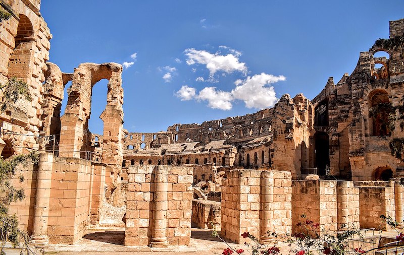 El Djem Amphitheatre in Tunisia