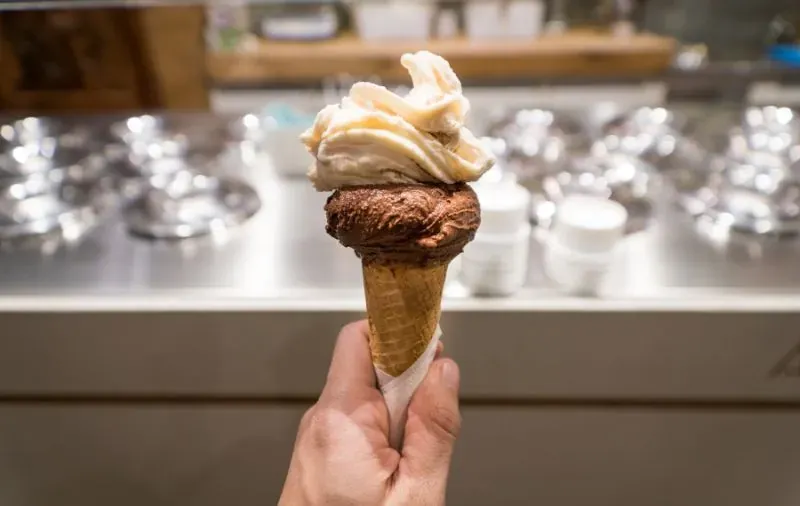 Fior-di-latte-and-cioccolato-fondente-gelato