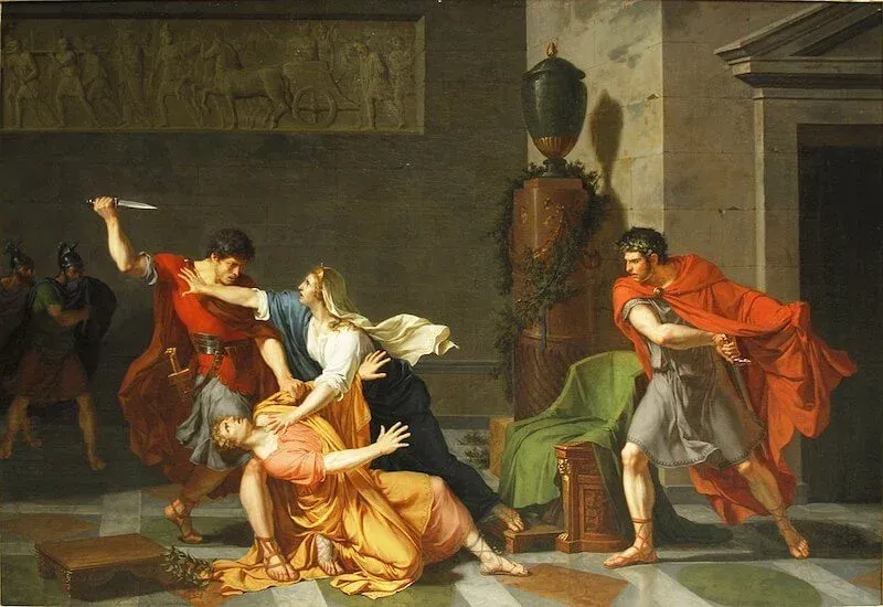 Geta Dying in his Mother’s Arms