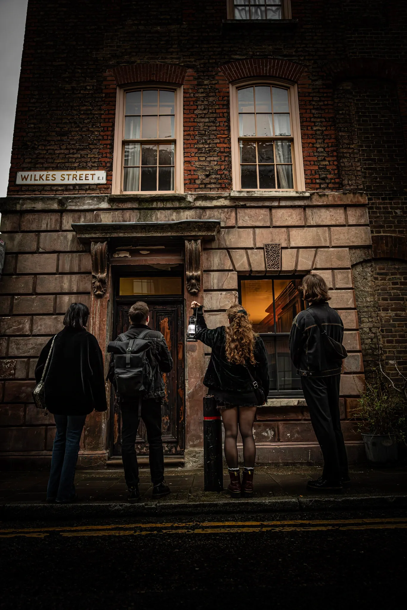 Guests are on the Jack the Ripper tour