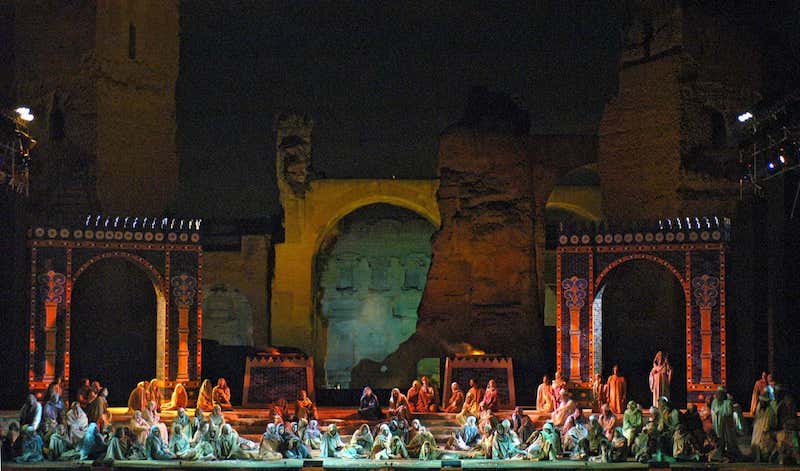 Scene from an Opera at the Baths of Caracalla