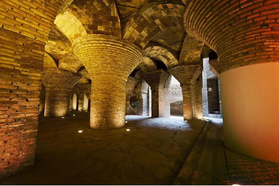 Interior of Gaudi’s Palau Guell