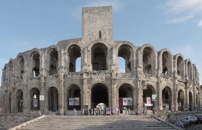 The Amphitheatre in Arles, France
