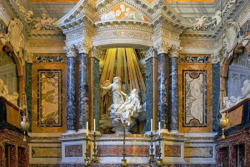 The Ecstasy of Saint Teresa sculpture by Gian Lorenzo Bernini