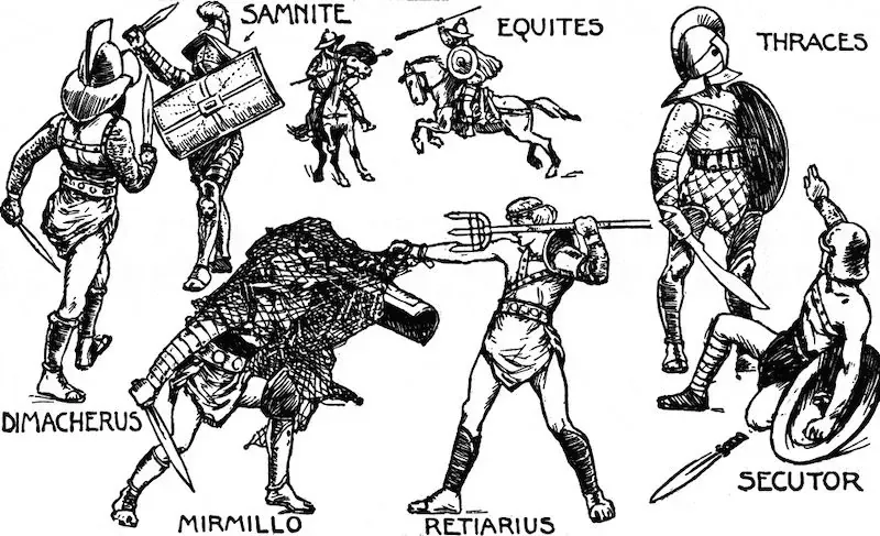 Types-of-Gladiator-in-Ancient-Rome