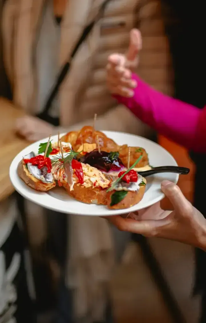 Tapas dining experience during Barcelona food tour