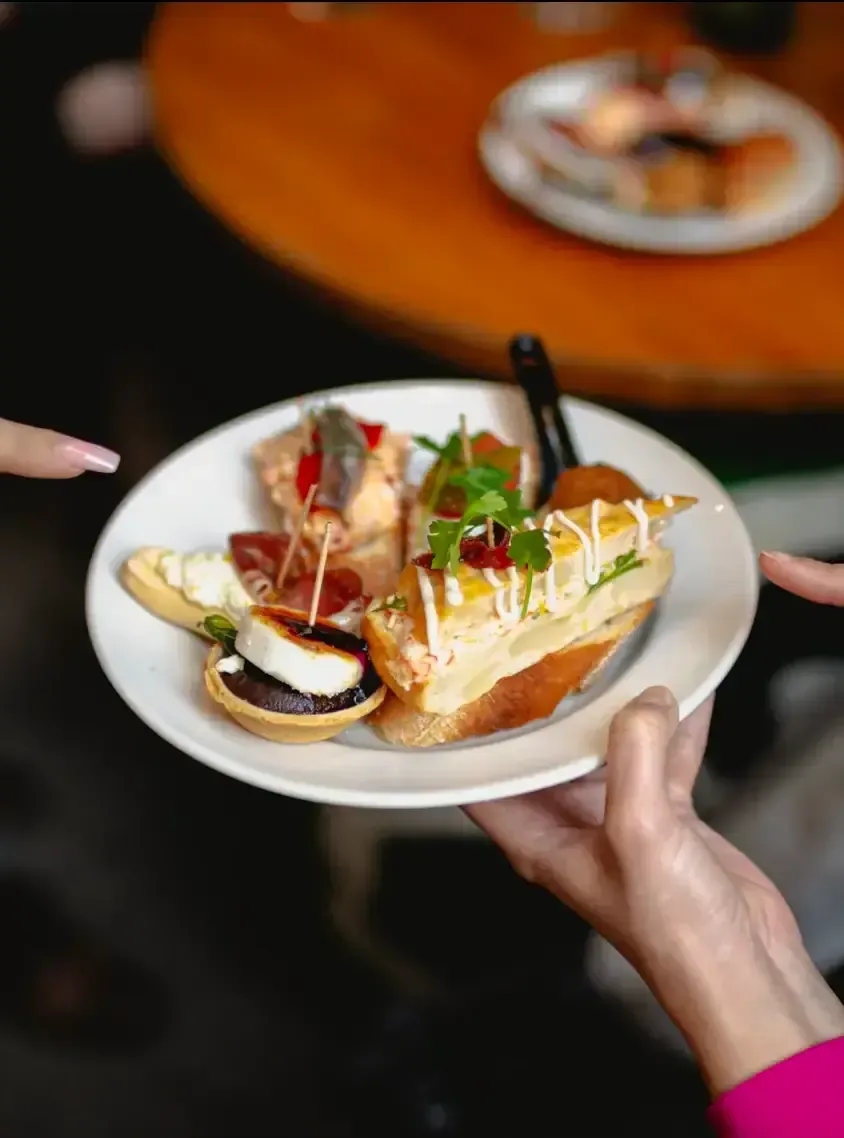 Traditional Catalan cuisine served on Barcelona food tour