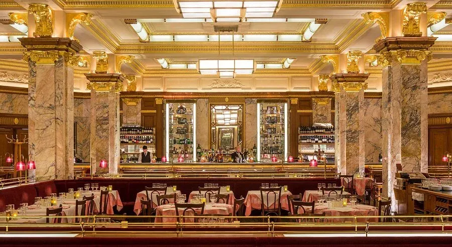 Brasserie Zédel’s stylish art deco interior