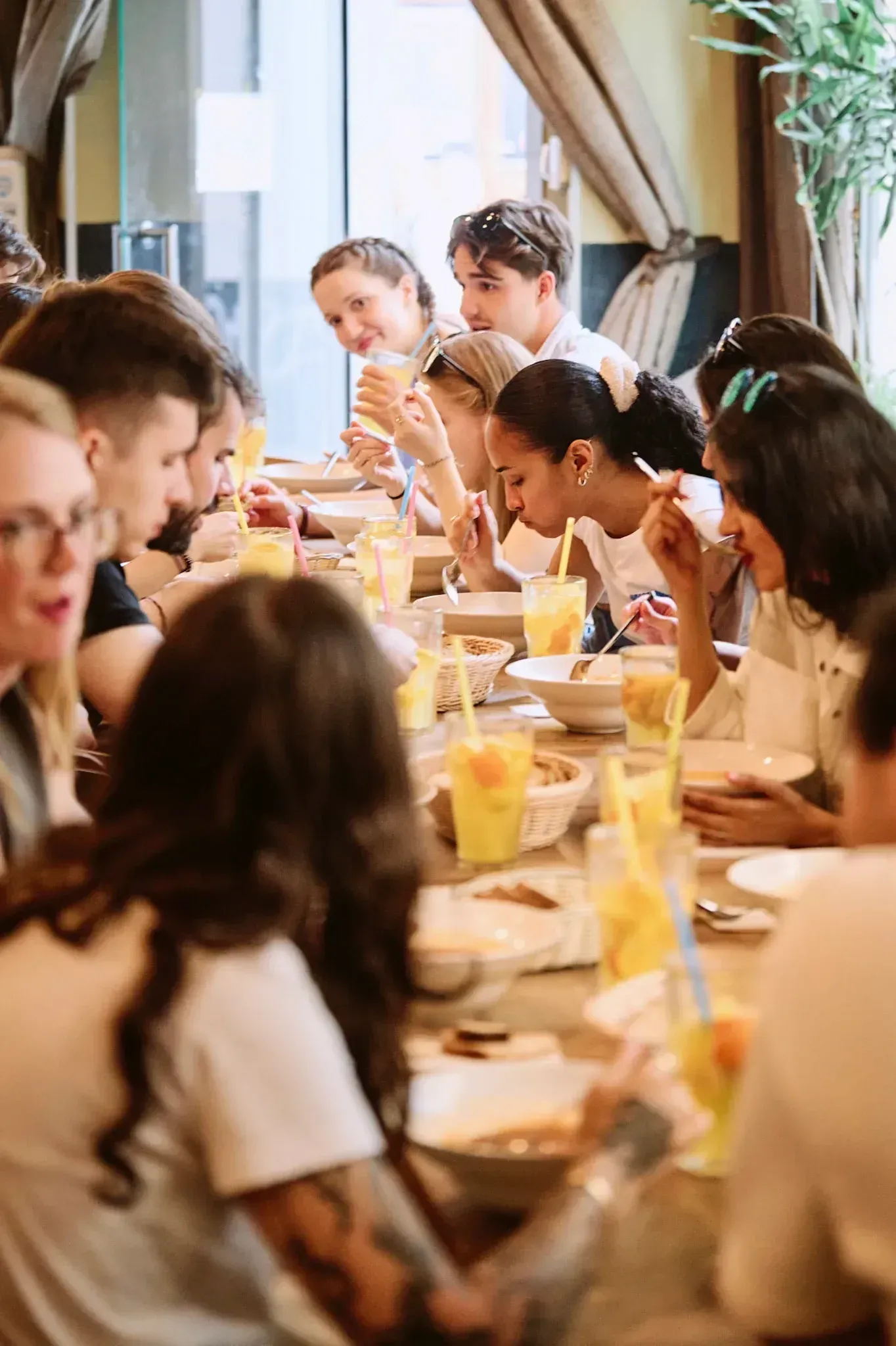 Traditional Hungarian food dishes served during Budapest food tour