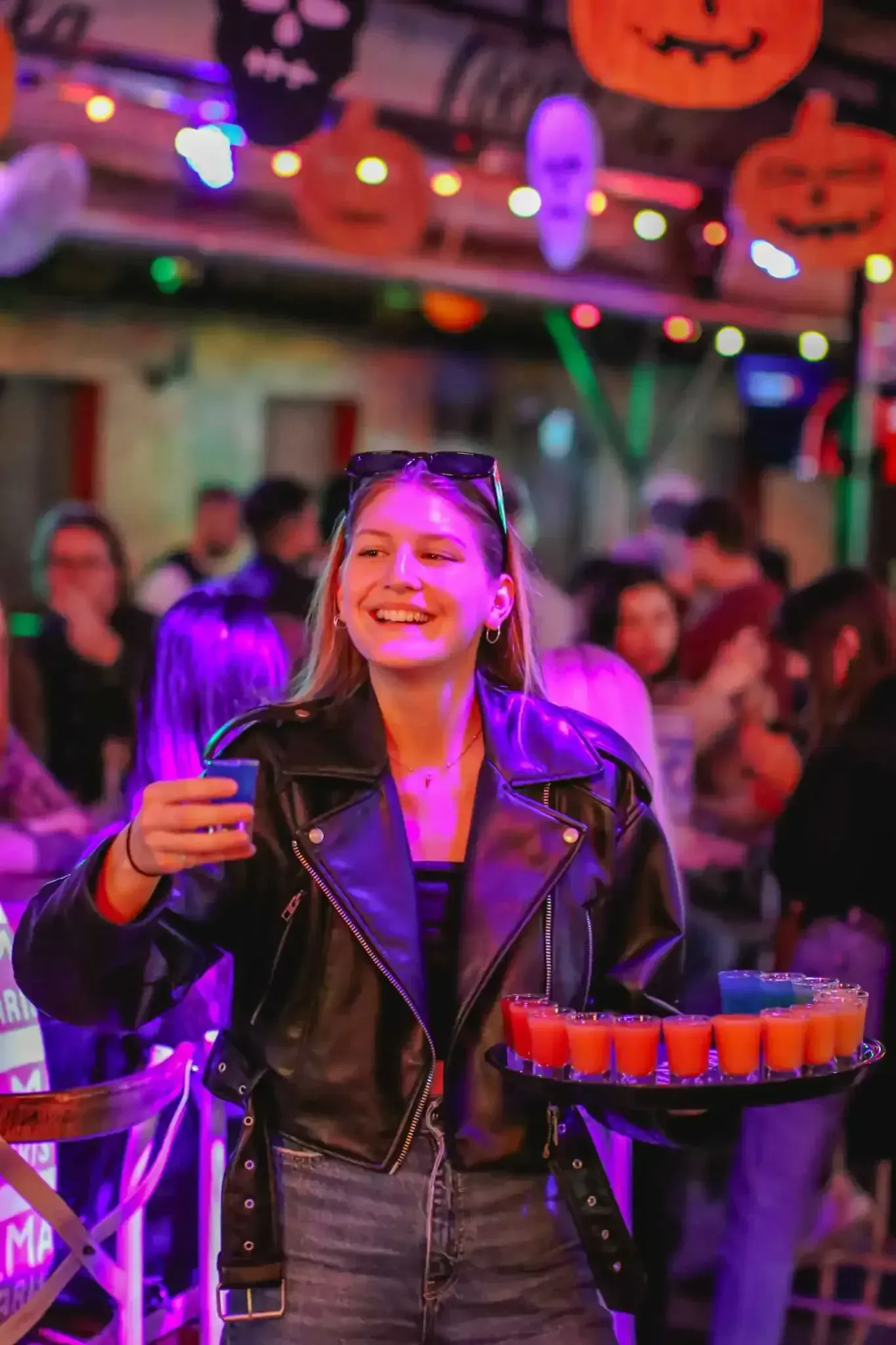 Shots and drinking experience on Budapest tipsy tour