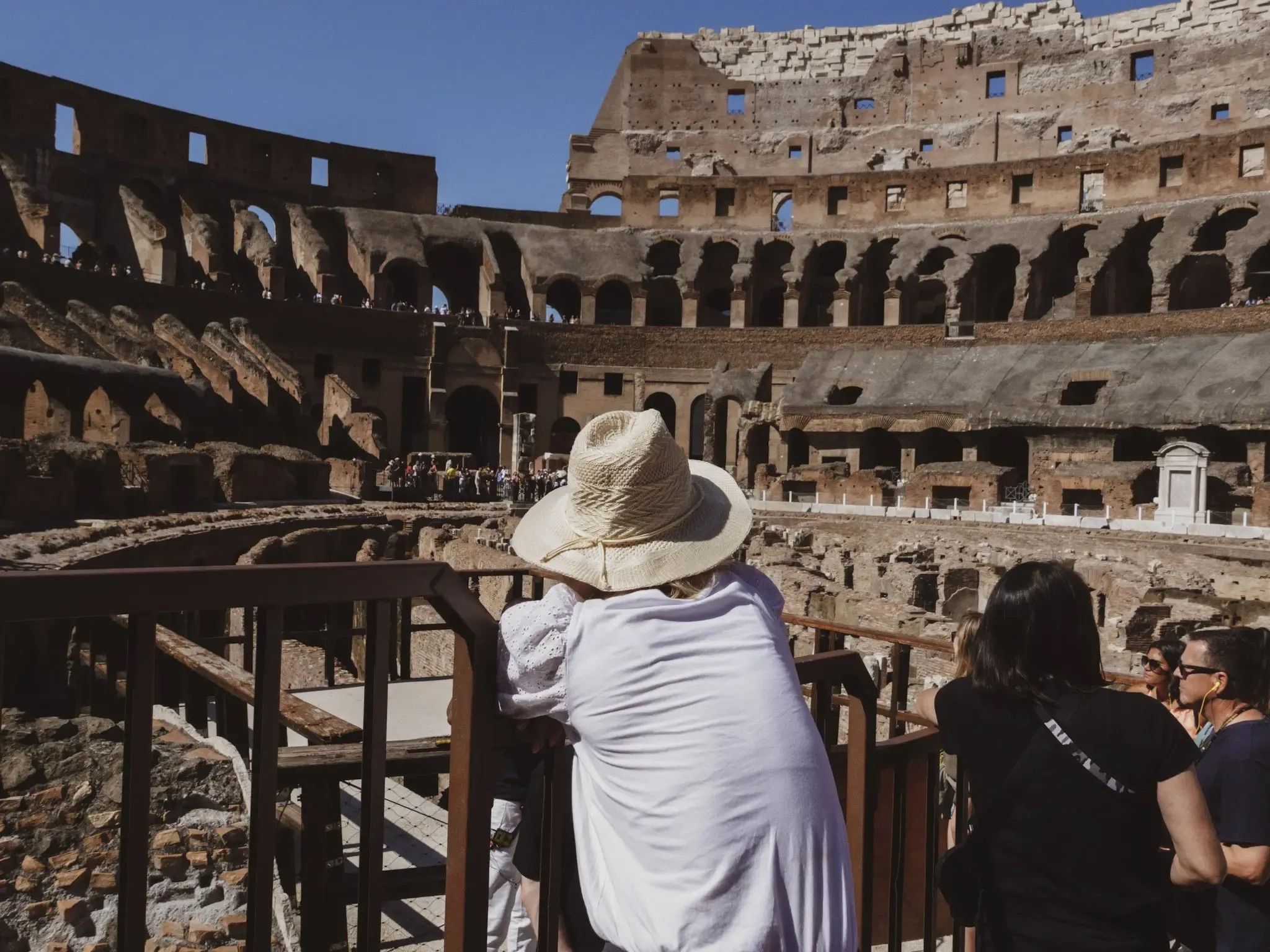 Complete Colosseum arena tour experience including Palatine Hill and Roman Forum