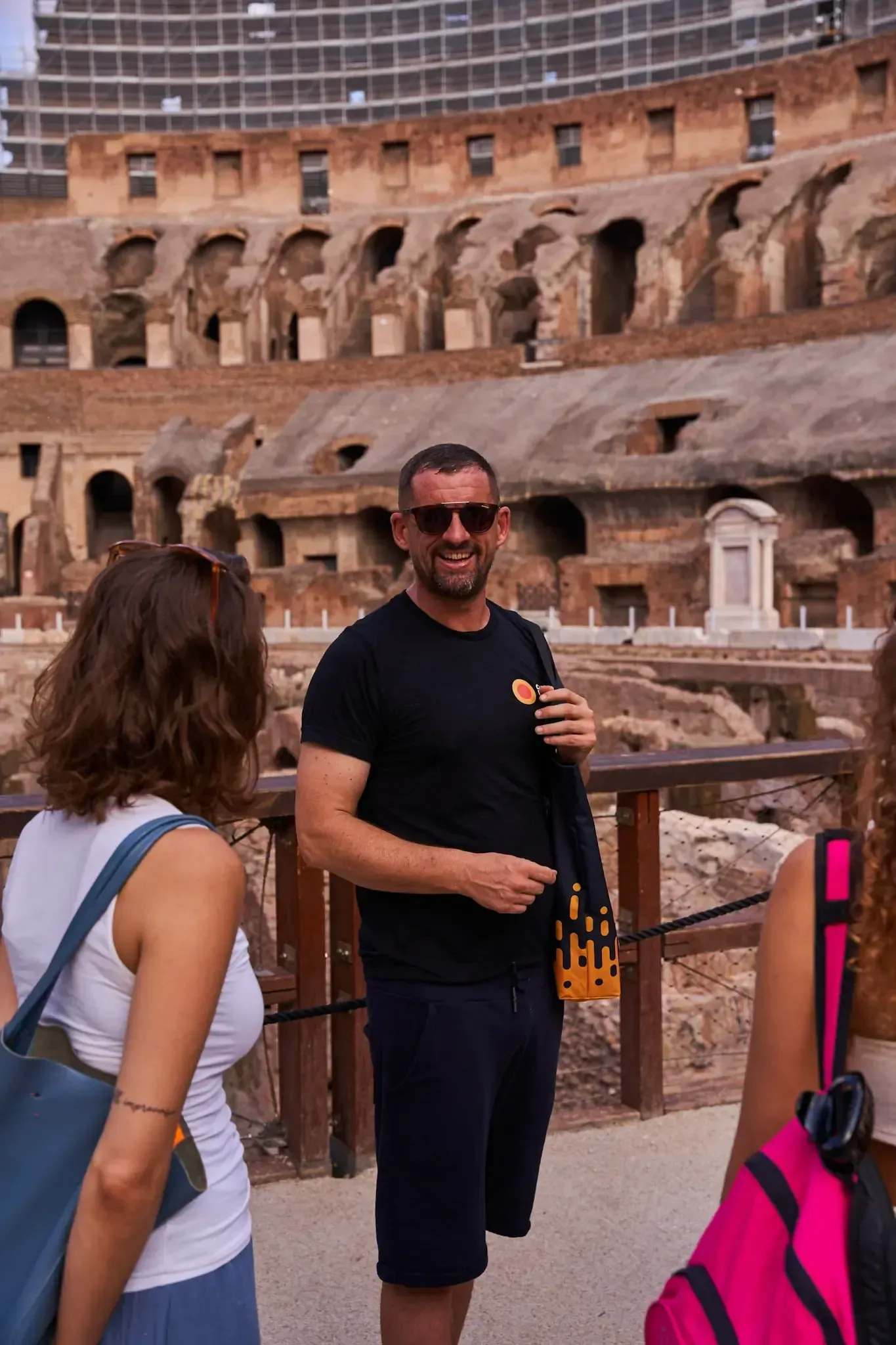 VIP access to the underground chambers where gladiators prepared for arena combat
