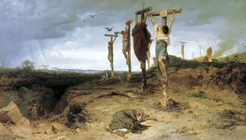 fedor_bronnikoc_spartacus_appian_way_crucifixion