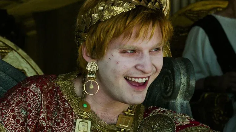 Emperor Caracalla portrayed by Fred Hechinger in Gladiator 2 showcasing ancient Roman imperial dynasty and historical figures featured in Carpe Diem Tours Rome historical exploration and Capitoline Museums educational experiences