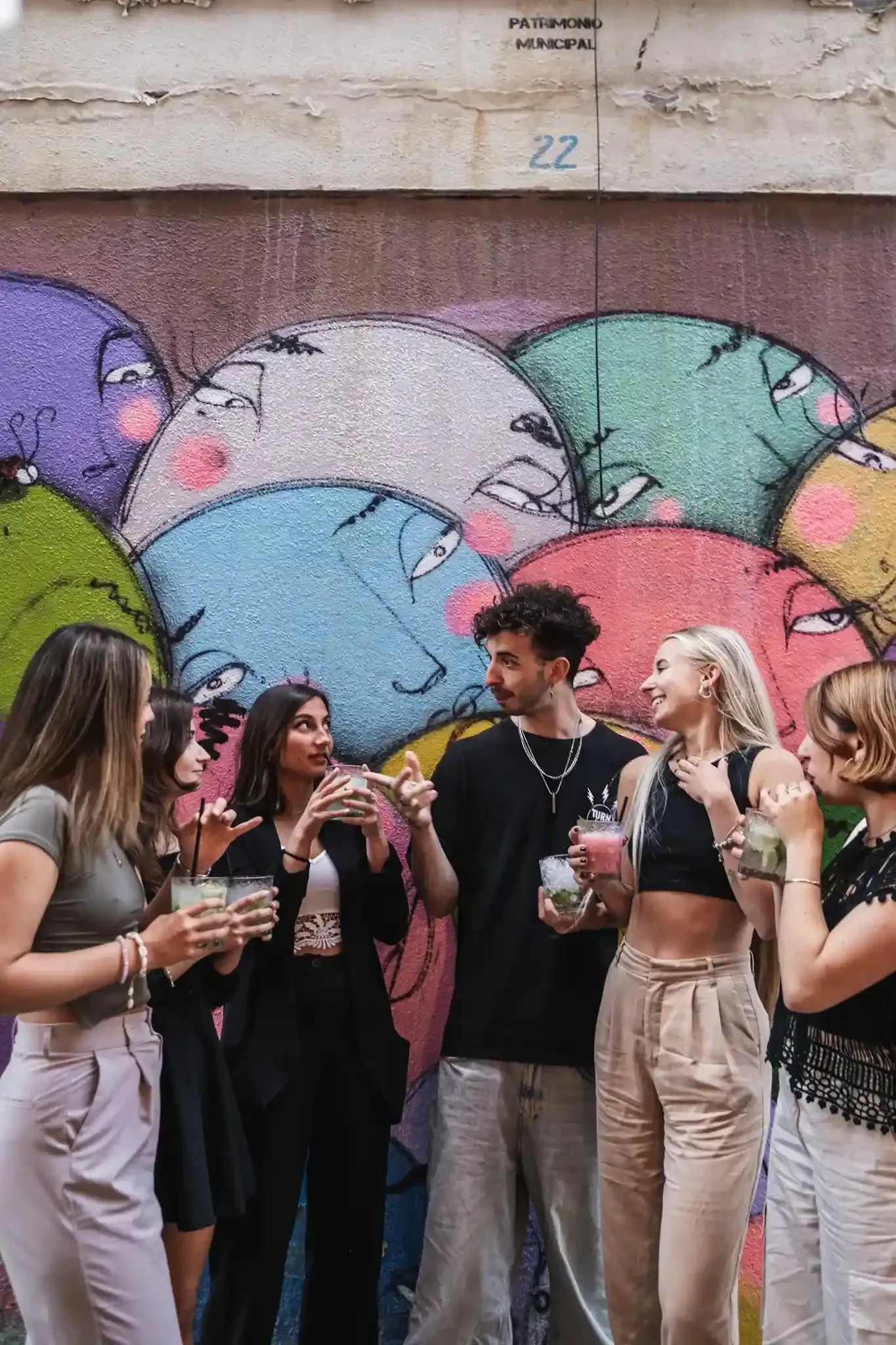 Cocktails and nightlife experience on Lisbon tipsy tour