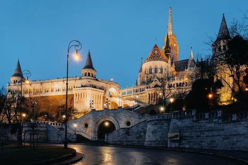 Fisherman's Bastion in the Castle District