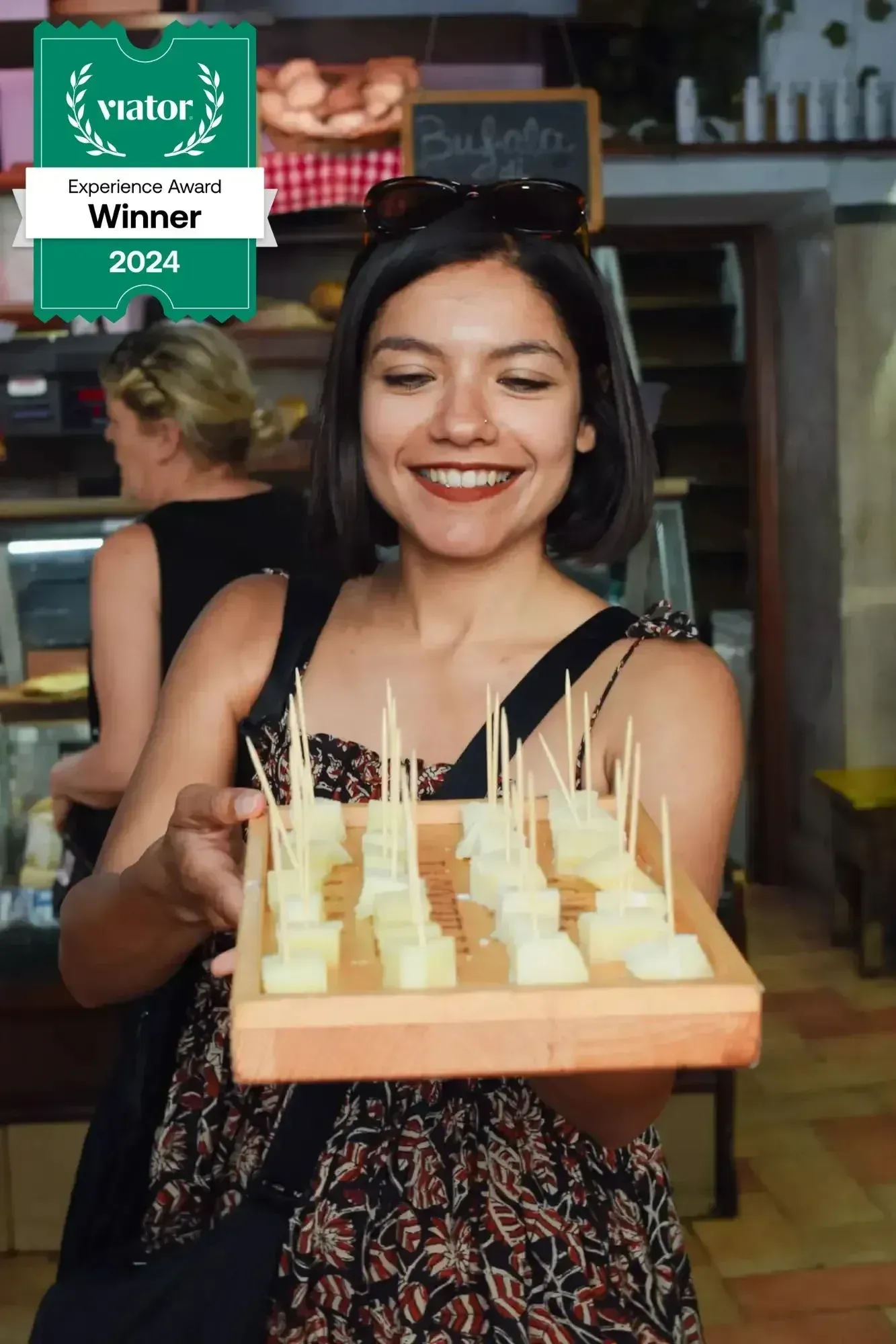 Sampling local Roman treats and delicacies on food tour