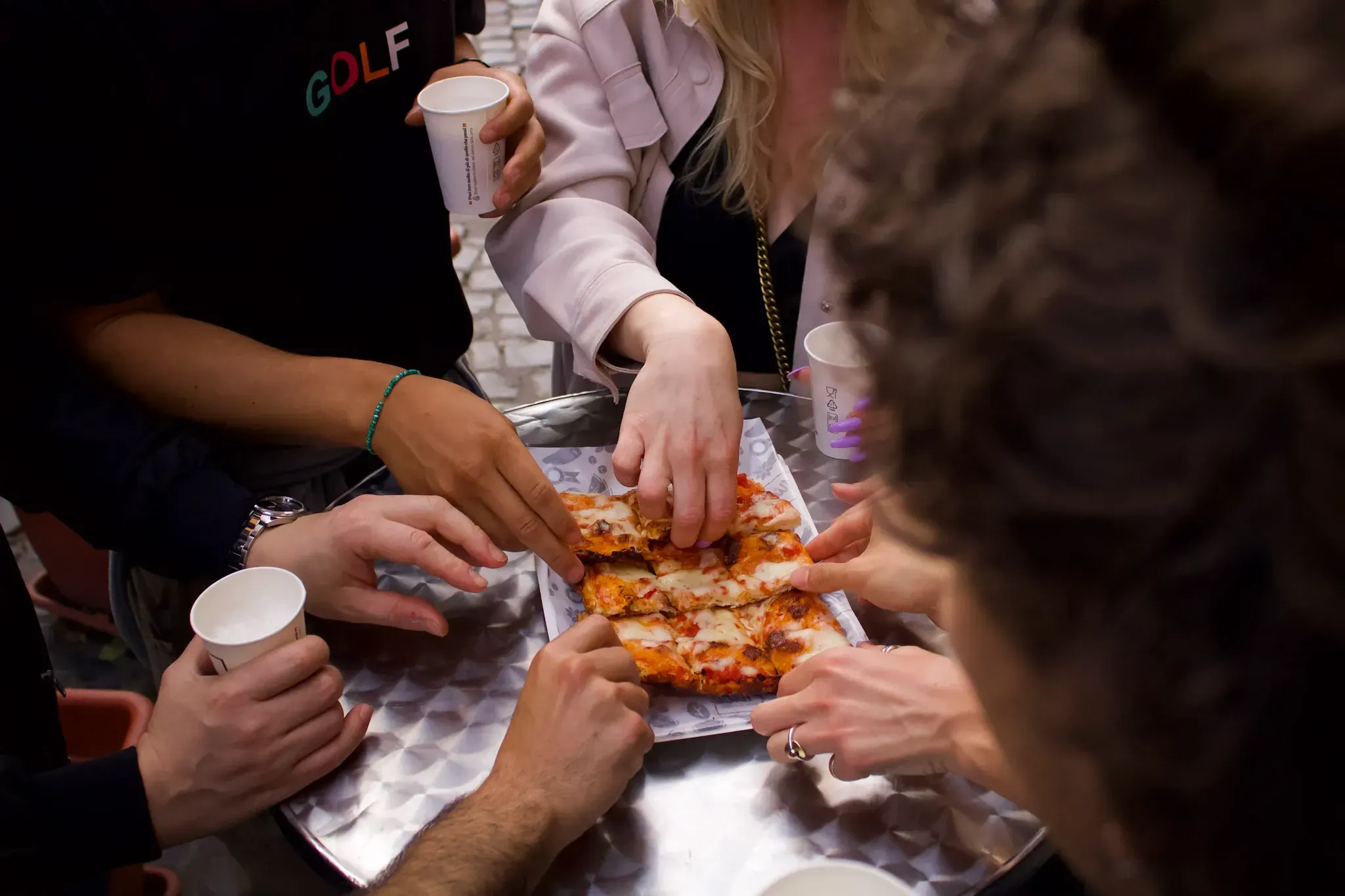 Culinary experience and food tasting at traditional Spanish restaurant during Spanish Rome Food Tour